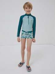 FatFace Carter Crocodile Trunks - Изображение 1 из 4