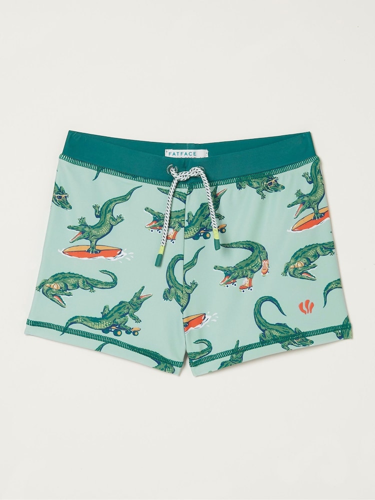 FatFace Carter Crocodile Trunks - Изображение 4 из 4