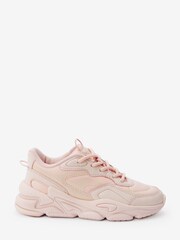 Nude Pink Chunky Trainers - Image 1 of 5