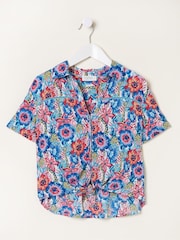 FatFace Pink Tropical Print Shirt - Image 4 of 4