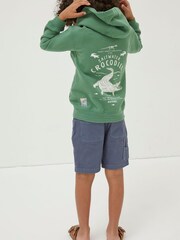FatFace Saltwater Croc Zip Hoodie - Изображение 2 из 5