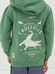 FatFace Saltwater Croc Zip Hoodie - Изображение 3 из 5