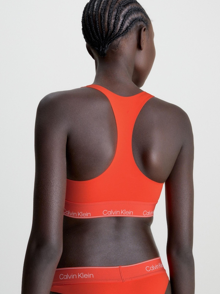 Calvin Klein Red Modern Performance Bralette - Image 2 of 5