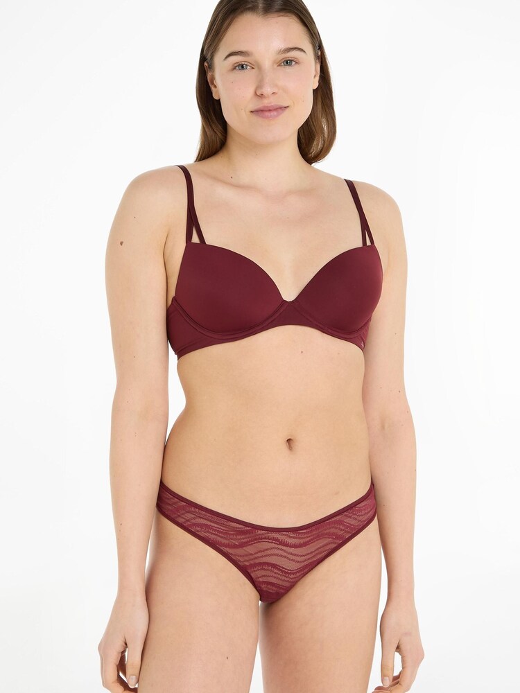 Calvin Klein string rouge en dentelle - Image 1 of 6