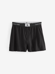 Calvin Klein Black Sleep Shorts - Image 5 of 5