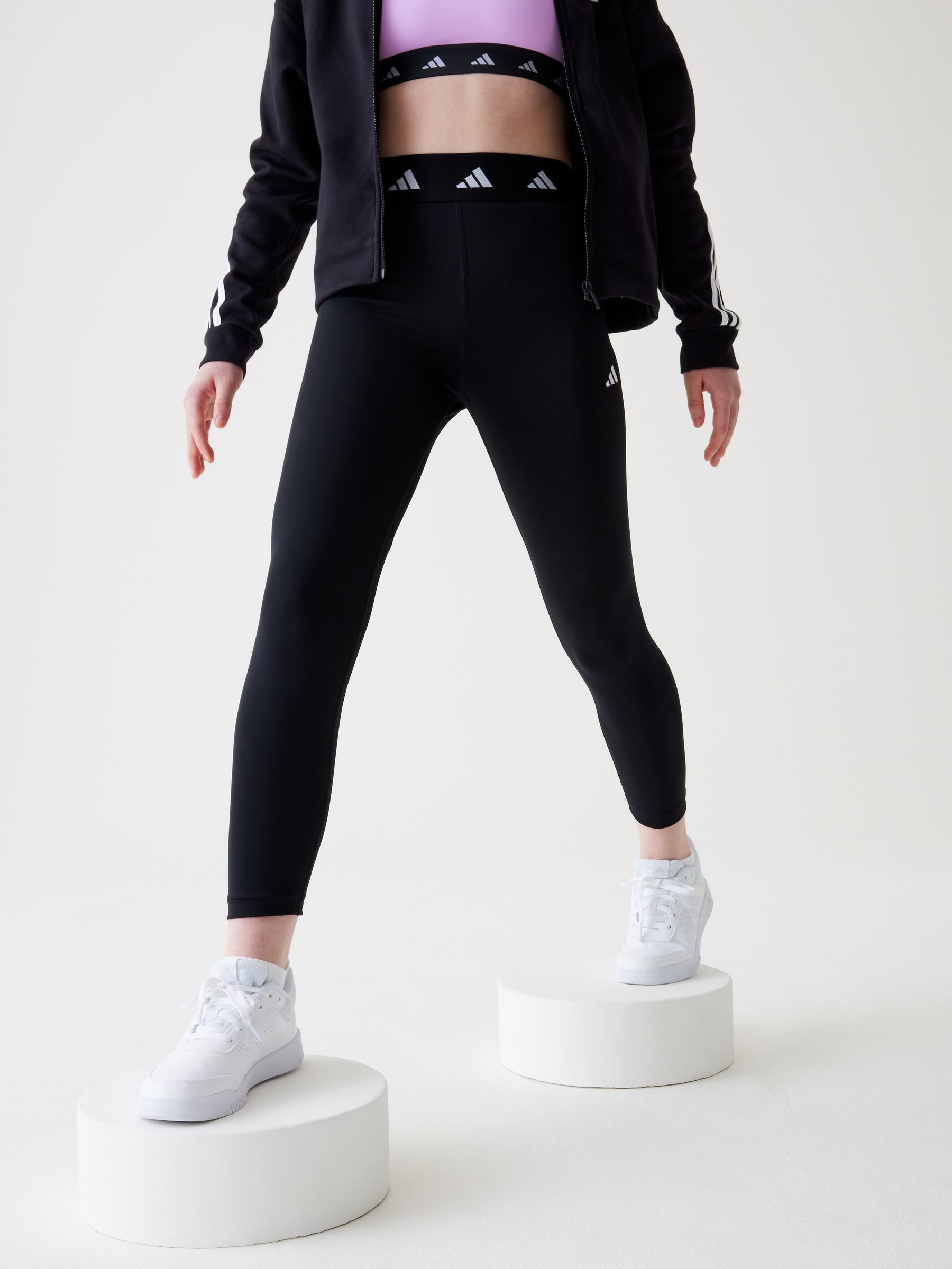 Buy adidas Black Sportswear Aeroready Techfit 7 8 Leggings from Next Luxembourg