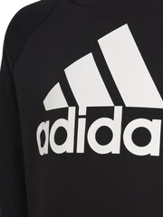 adidas Black Sportswear Essentials Logo French Terry Jogger Set - Image 10 of 12