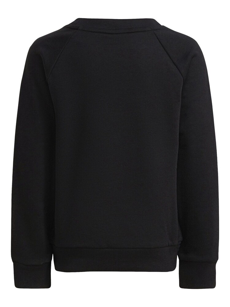 Czarny - Zestaw dziecięcy adidas Essentials z logo i joggersami z tkaniny frotte - Image 7 of 12