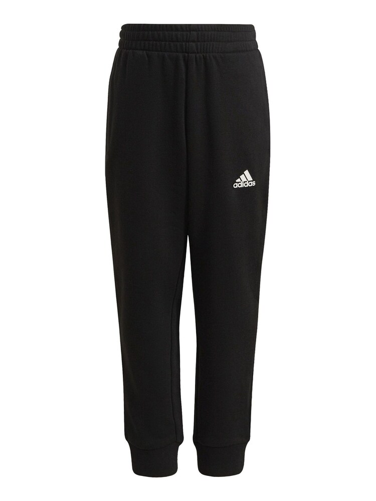 Czarny - Zestaw dziecięcy adidas Essentials z logo i joggersami z tkaniny frotte - Image 8 of 12