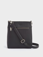 OSPREY LONDON The Ellie Leather Cross-Body Shoulder Bag - Image 1 of 5