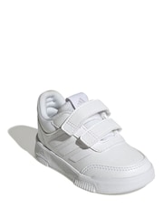 Blanc - adidas Black Tensaur Sport Hook and Loop Trainers - Image 3 de 9