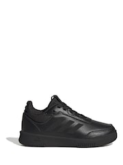 negro - adidas Originals Black Tensaur Sport Lace Up Trainers - Imagen 4 de 12
