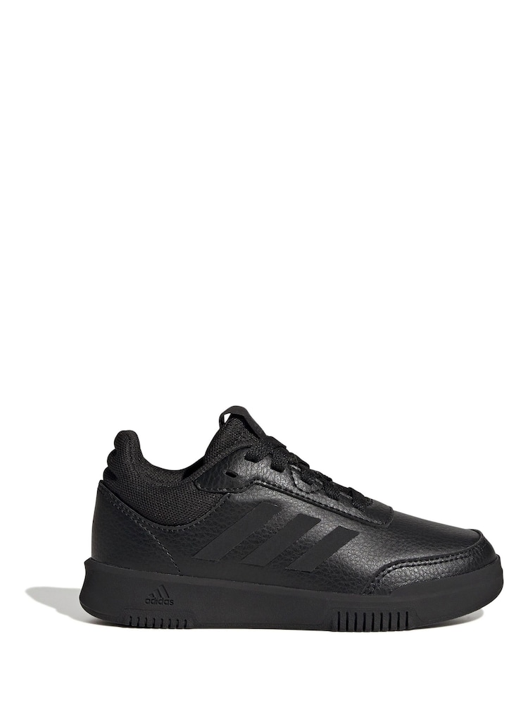 adidas Originals black Black Tensaur Sport Lace Up Trainers - Image 4 of 12
