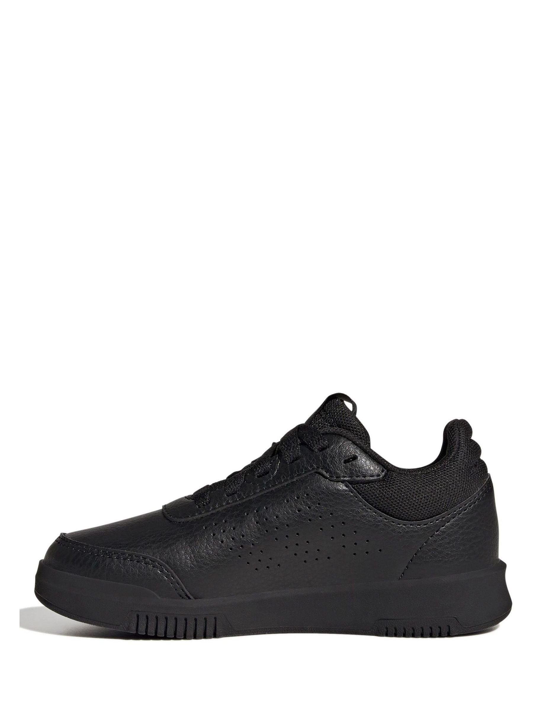 Buy adidas Black Lace Up Tensaur Kids Trainers from Next USA