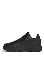 negro - adidas Originals Black Tensaur Sport Lace Up Trainers - Imagen 7 de 12