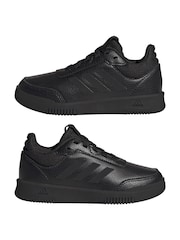 negro - adidas Originals Black Tensaur Sport Lace Up Trainers - Imagen 8 de 12
