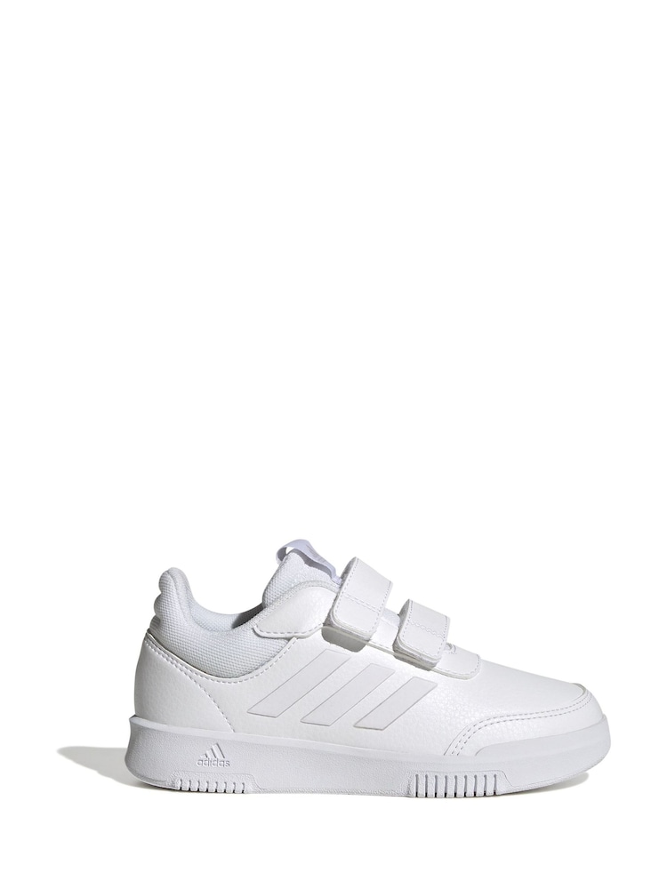 Blanco - Zapatillas deportivas con cierre de velcro Tensaur de adidas - Imagen 1 de 9