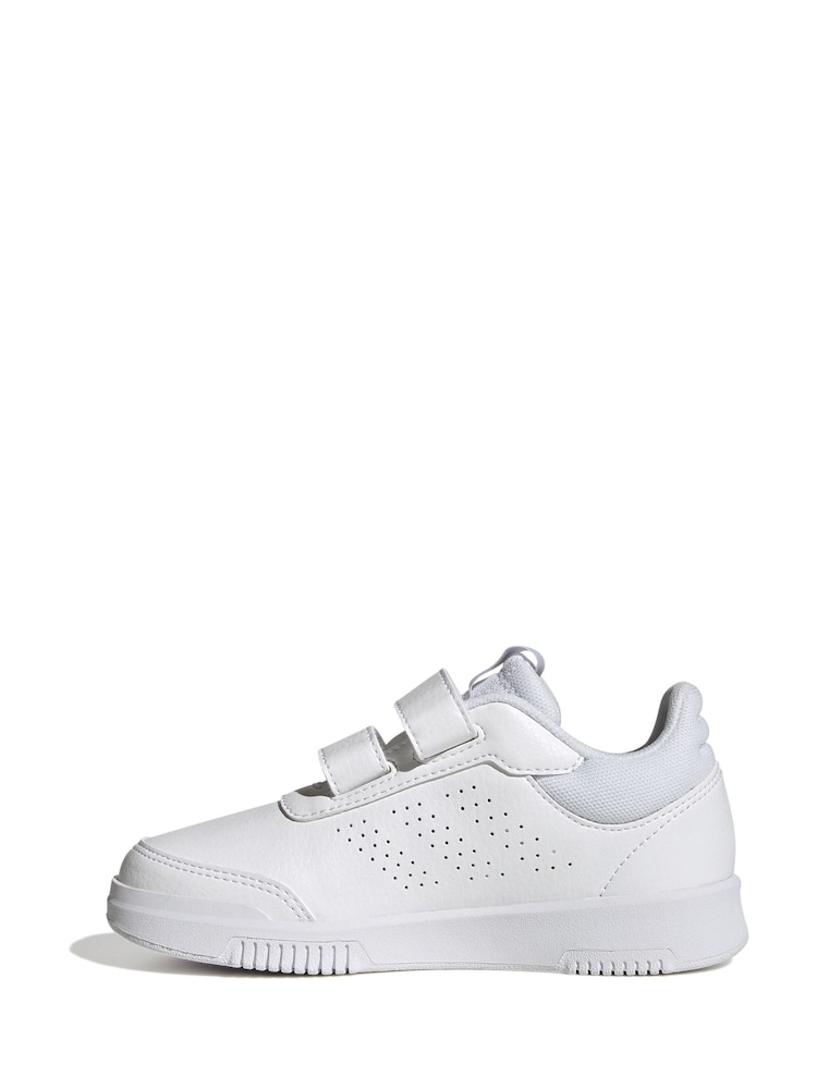 Blanco - Zapatillas deportivas con cierre de velcro Tensaur de adidas - Imagen 2 de 9