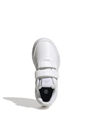 Blanco - Zapatillas deportivas con cierre de velcro Tensaur de adidas - Imagen 6 de 9