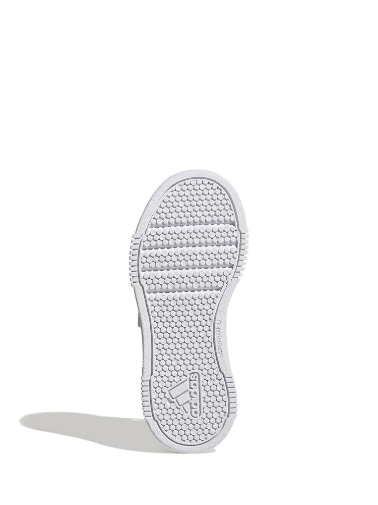 Adidas White Hook and Loop Tensaur Sport Trainers - Image 7 of 9