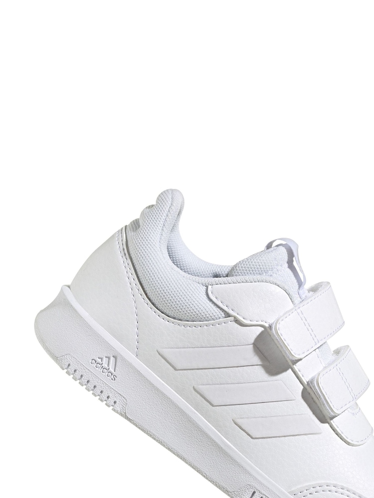 Adidas White Hook and Loop Tensaur Sport Trainers - Image 8 of 9