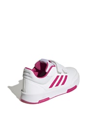 Blanco/rosa - adidas Tensaur Hook and Loop Trainers - Imagen 3 de 9