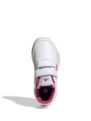 Blanco/rosa - adidas Tensaur Hook and Loop Trainers - Imagen 7 de 9