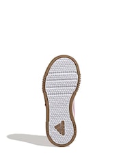 adidas Pink/Orange Kids Sportswear Tensaur Hook And Loop Trainers - Image 7 of 8