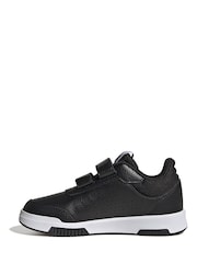 Adidas Black/White Hook and Loop Tensaur Sport Trainers - Image 2 of 9