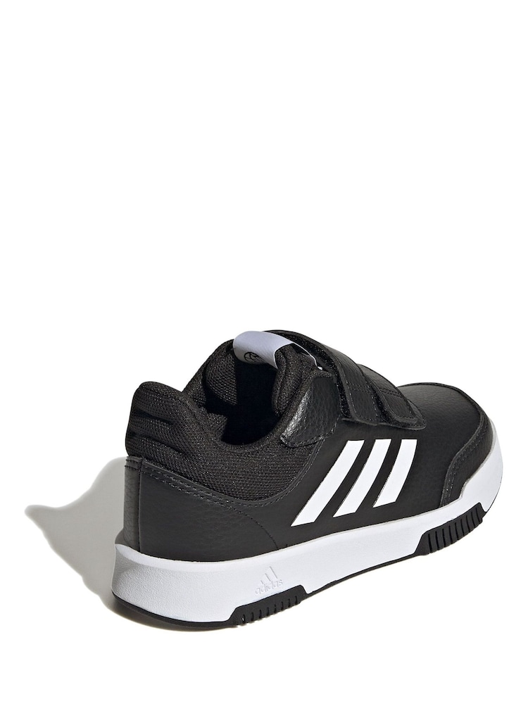 Zwart/wit - Adidas Hook and Loop Tensaur Sport Trainers - Image 4 of 9