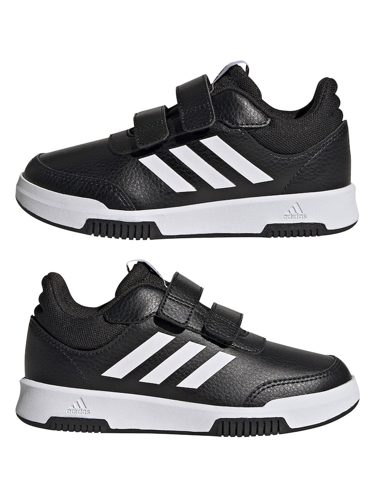 Zwart/wit - Adidas Hook and Loop Tensaur Sport Trainers - Image 5 of 9