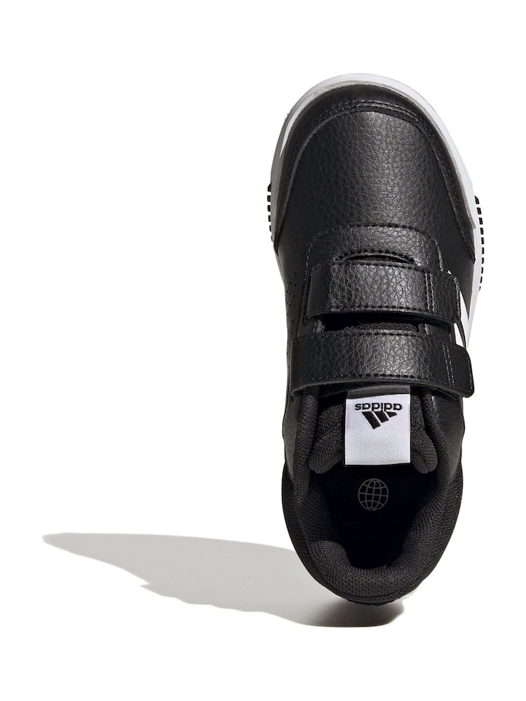Zwart/wit - Adidas Hook and Loop Tensaur Sport Trainers - Image 6 of 9