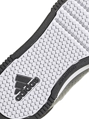 Adidas Black/White Hook and Loop Tensaur Sport Trainers - Image 9 of 9