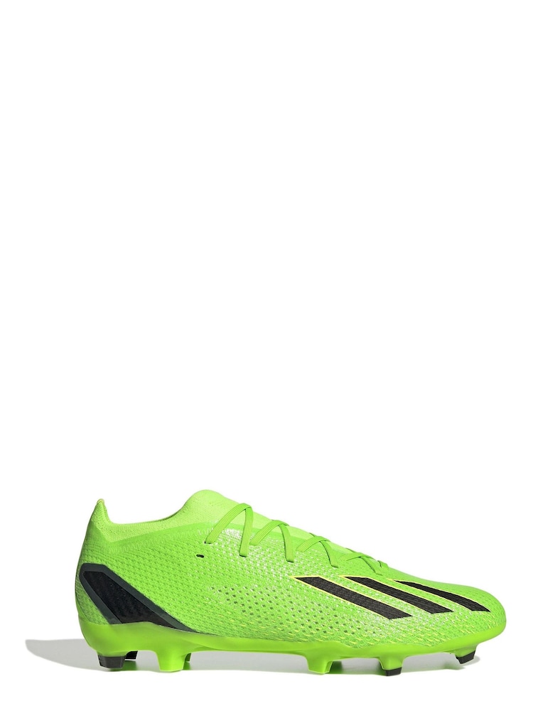 adidas Green X Speedportal.2 Adult Firm Ground Football Boots - Image 1 of 9