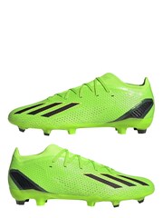adidas Green X Speedportal.2 Adult Firm Ground Football Boots - Image 4 of 9