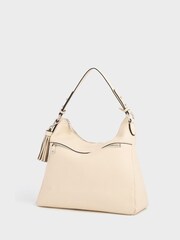 Natural - Geantă hobo din piele Osprey London The Stella - Imaginea 2 din 5