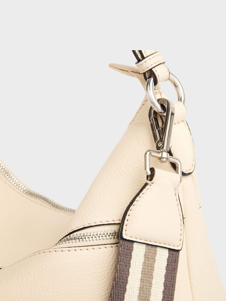 Natural - Geantă hobo din piele Osprey London The Stella - Imaginea 5 din 5