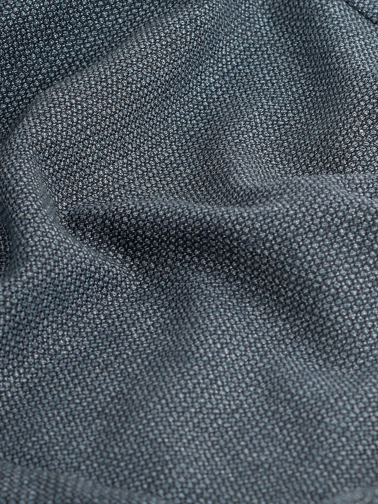 Blue Slim Smart Textured 5-Pocket Trousers - Image 9 of 9 Blue Slim Smart Textured 5-Pocket Trousers - Image 9 of 9