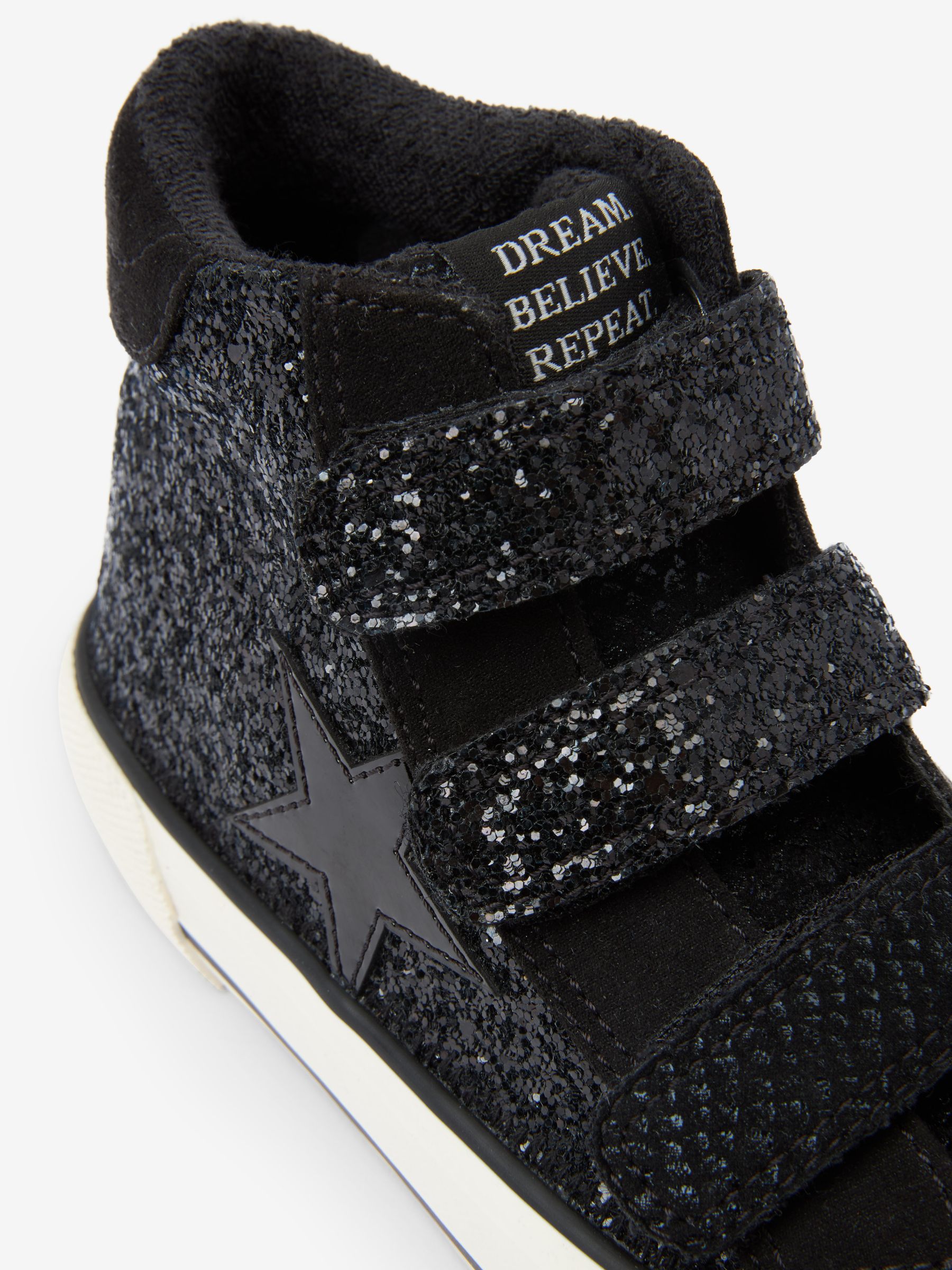 Wide fit glitter trainers discount