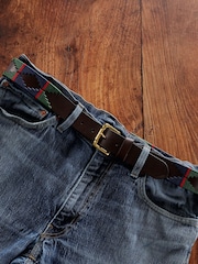 OSPREY LONDON The Mendoza 3.5cm Leather Jeans Belt - Image 3 of 3