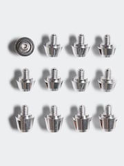 adidas Silver Replacement Soft Ground Studs Aldult - Image 1 of 4