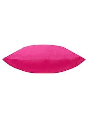 furn. Pink Plain Twin Pack Water UV Resistant Outdoor Cushions - Image 3 of 4