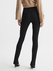 Reiss Black Jayne Skinny Fit Split Front Trousers - Image 5 of 6
