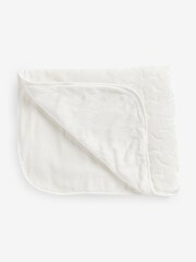 White Star Baby Teddy Borg Fleece Blanket - Image 1 of 2