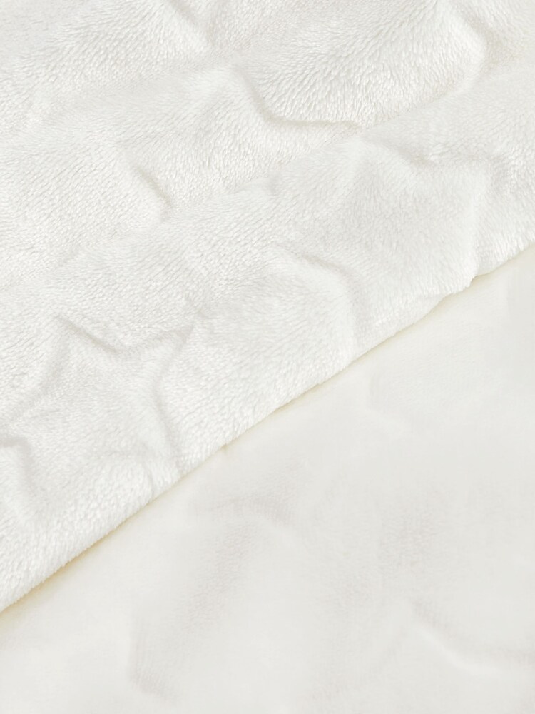 White Star Baby Teddy Borg Fleece Blanket - Image 2 of 2