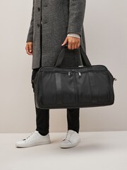 Black Nylon Holdall Luggage Bag - Image 1 of 10