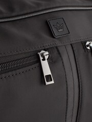 Black Nylon Holdall Luggage Bag - Image 5 of 10