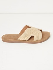 FatFace Natural Larissa Crochet Sandals - Image 2 of 6