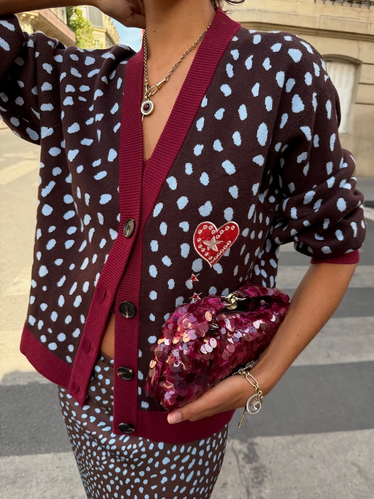 Never Fully Dressed Brown Deer Cardigan - Image 2 of 4