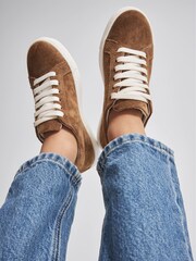 Reiss Luca Jr Suede Trainers - Image 1 of 7